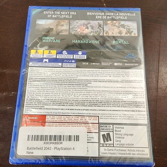 Battlefield 2042 (PS4) NEW and SEALED - Picture 2 of 3